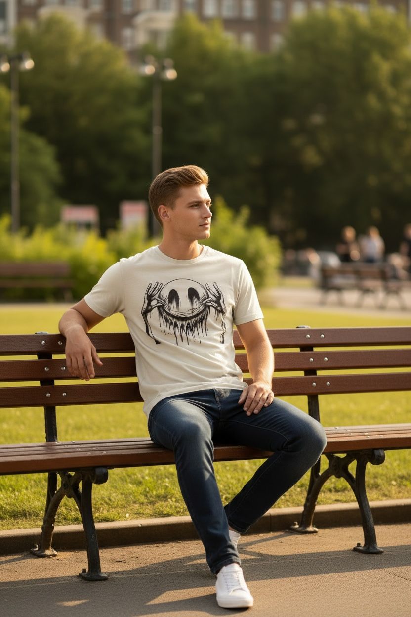 The "Melting Mask" Graphic Tee